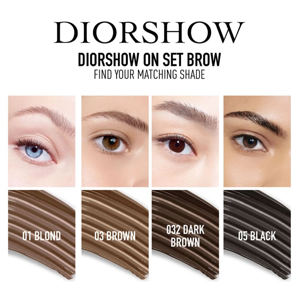 Dior Dshow Brow Styler Waterproof 24HR Wear - 032 Dark Brown
