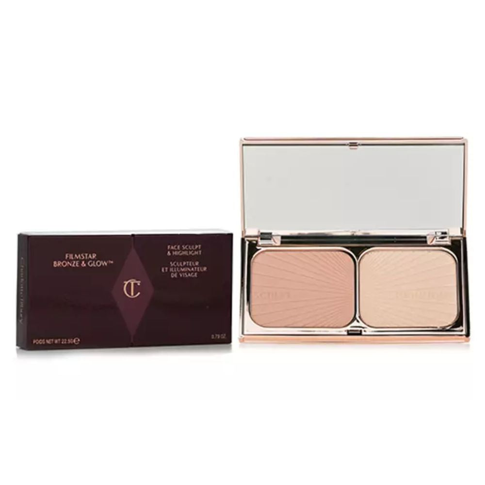 Charlotte Tilbury Filmstar Bronze & Glow Face Sculpt & Highlight - Light To Medium