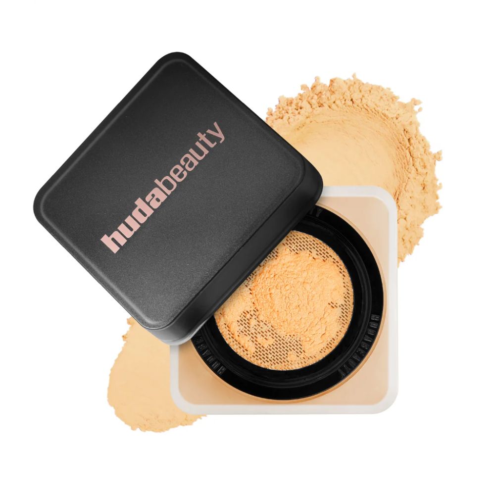 Huda Beauty Easy Bake Blurring Loose Baking & Setting Powder - Blondie (Pa kuti/Sticker ngjyre)