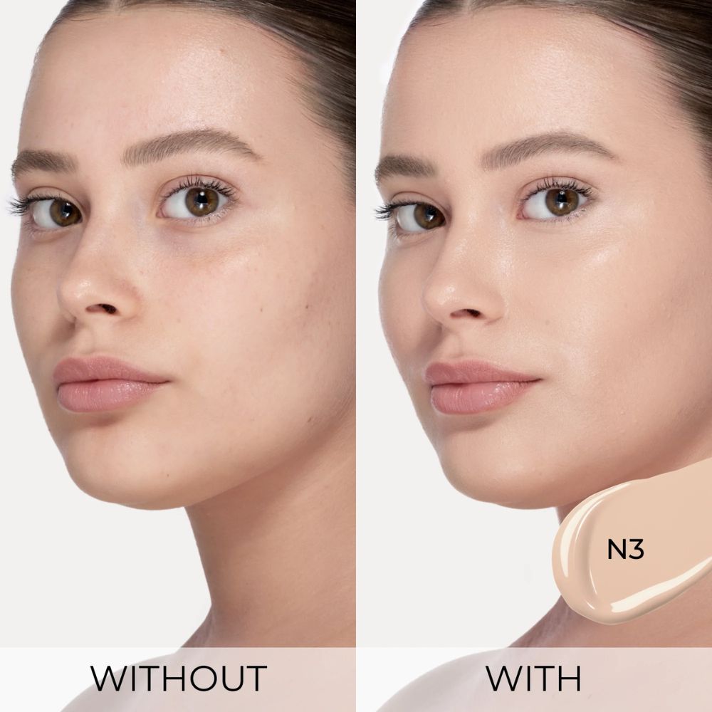 Natasha Denona HY-Glam Foundation - N3 (Pa sticker ngjyre)