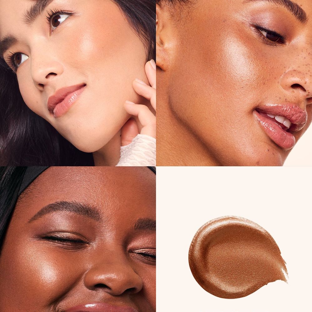 Rare Beauty Positive Light Liquid Luminizer Illuminator- Reflect (Pa Kuti/Pa Sticker ngjyre)