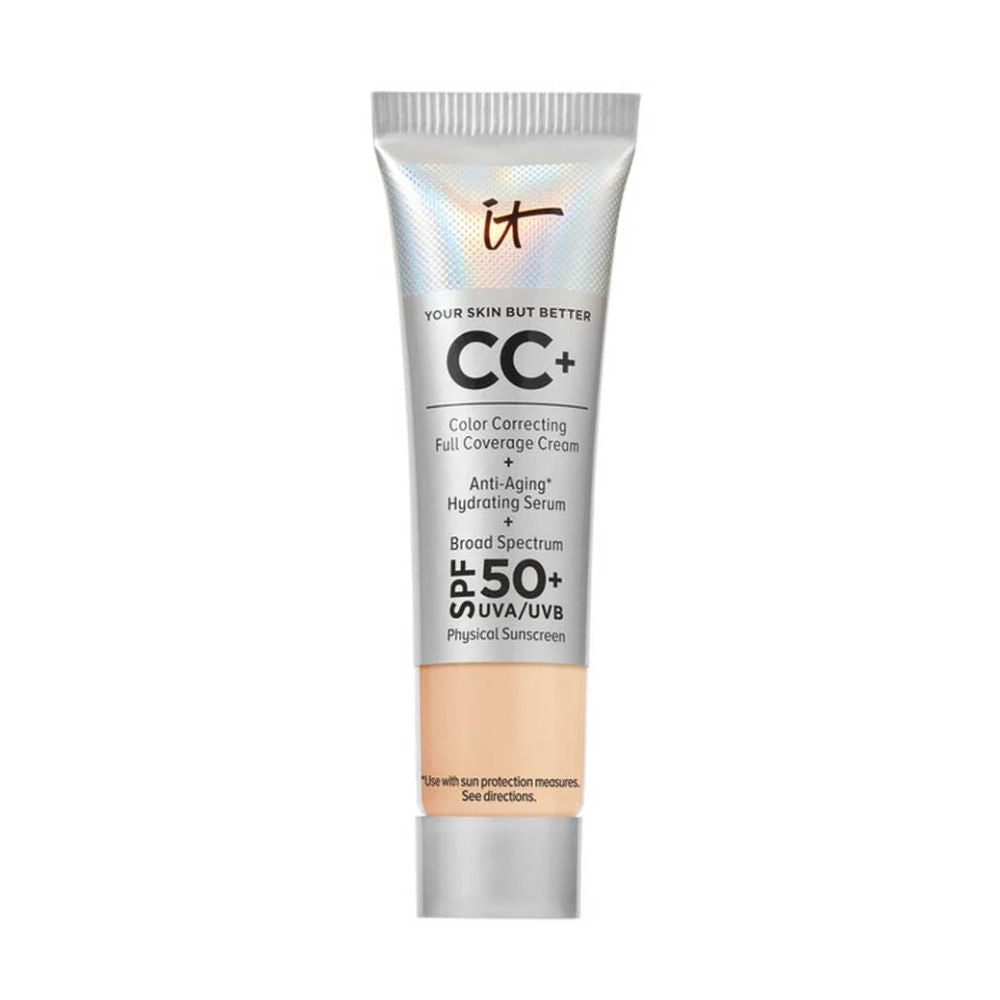 It Cosmetics CC+ Cream Full-Coverage Foundation with SPF 50+ - Light medium 12 ml