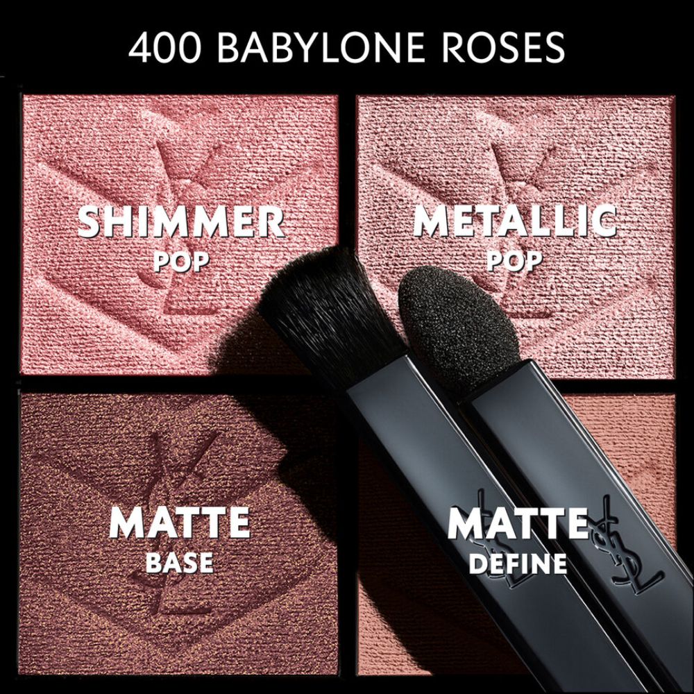 YSL Couture Mini Clutch Palette- Babylone Roses 400