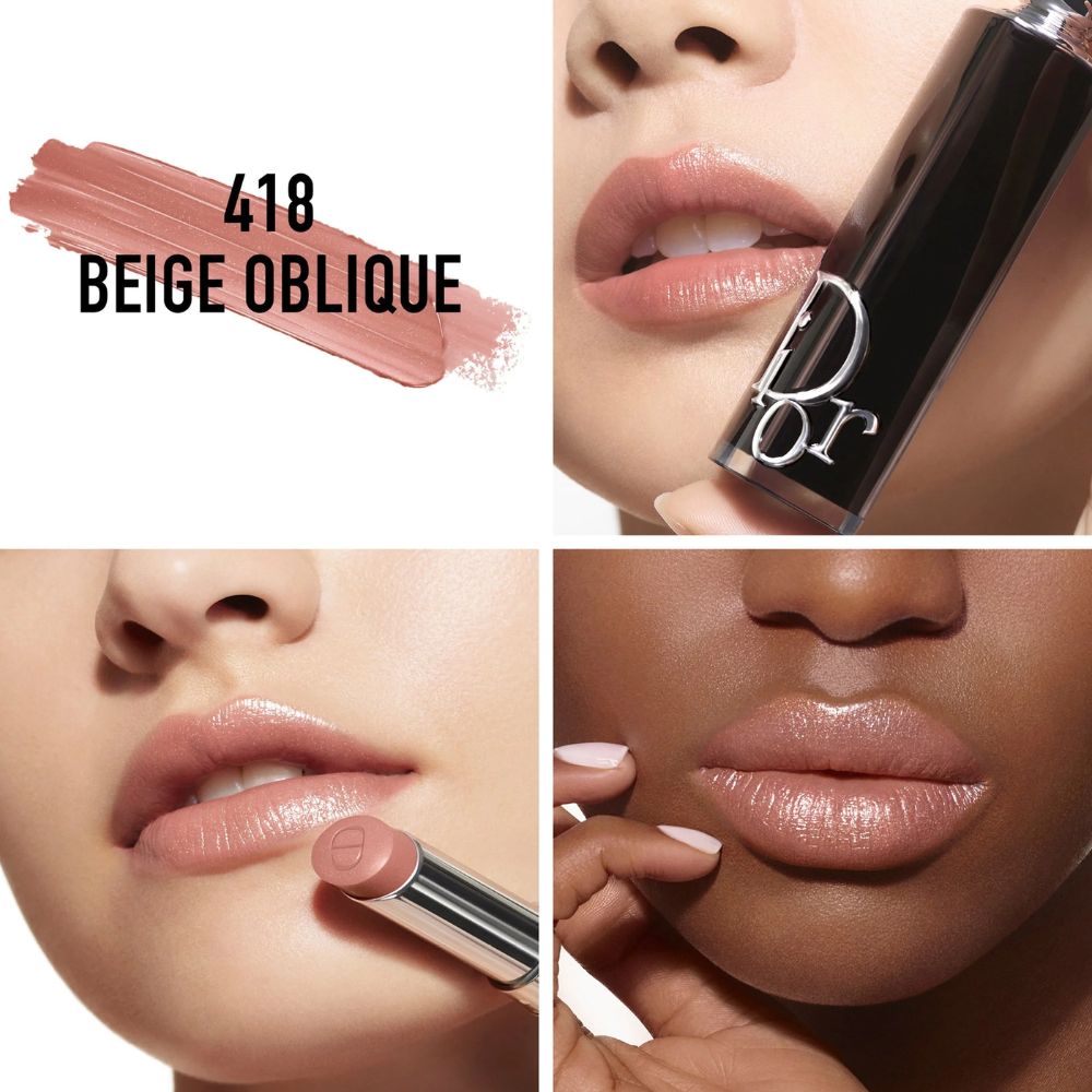 Dior Addict Hydrating Shine Lipstick 418 Beige Oblique