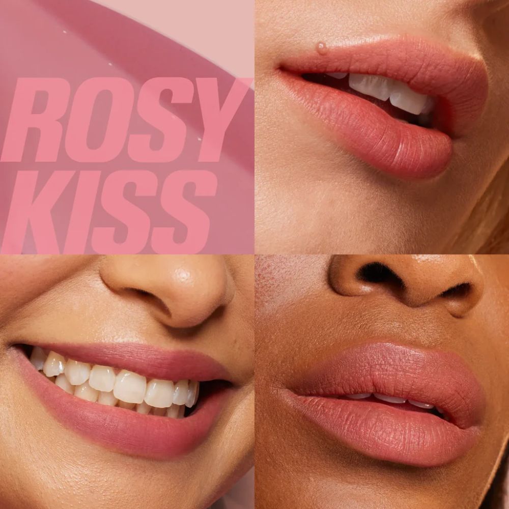 Huda Beauty Creamy Lip Blush Creamy Lip & Cheek Stain- Rosy Kiss