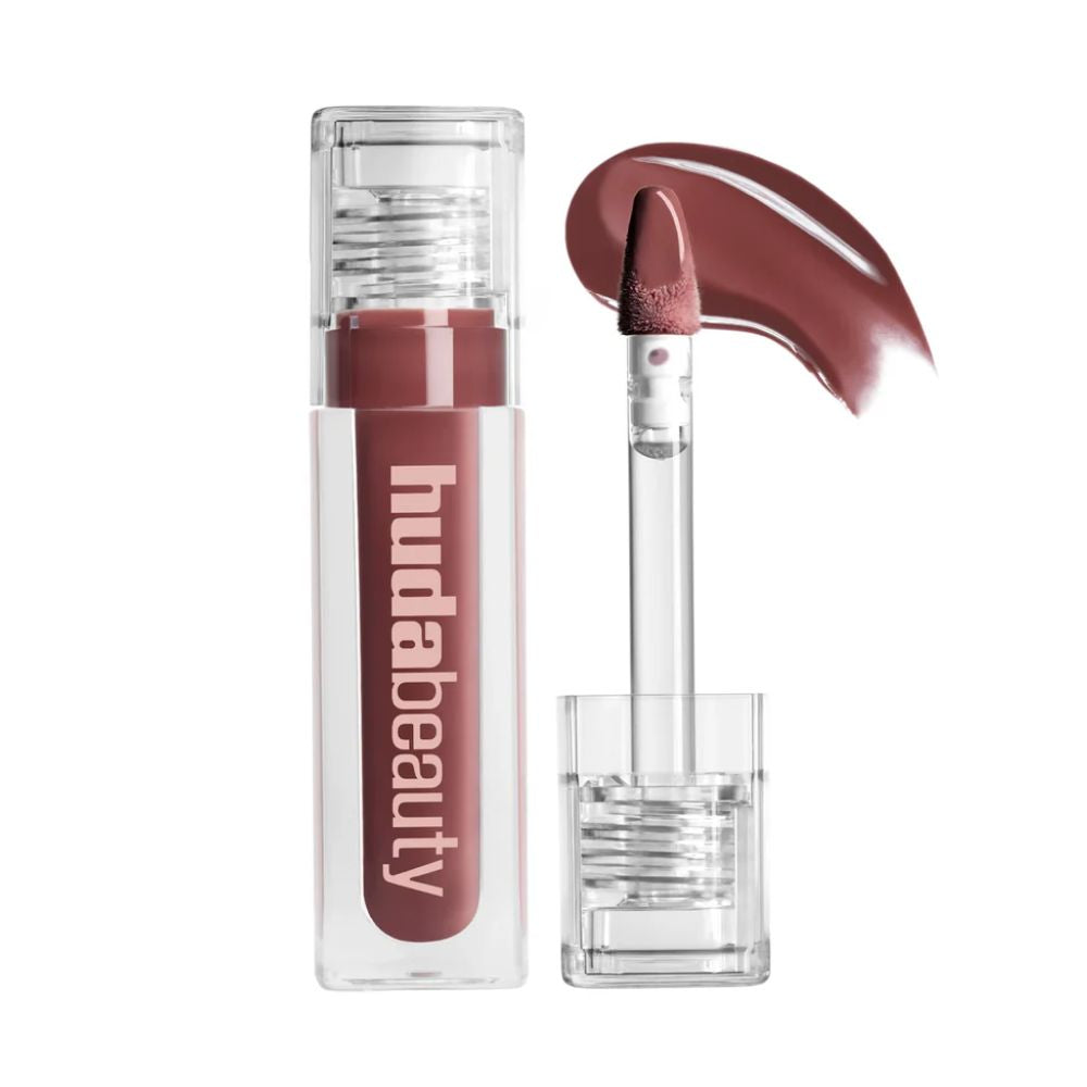 Huda Beauty Faux Filler Extra Shine Lip Gloss - Posh