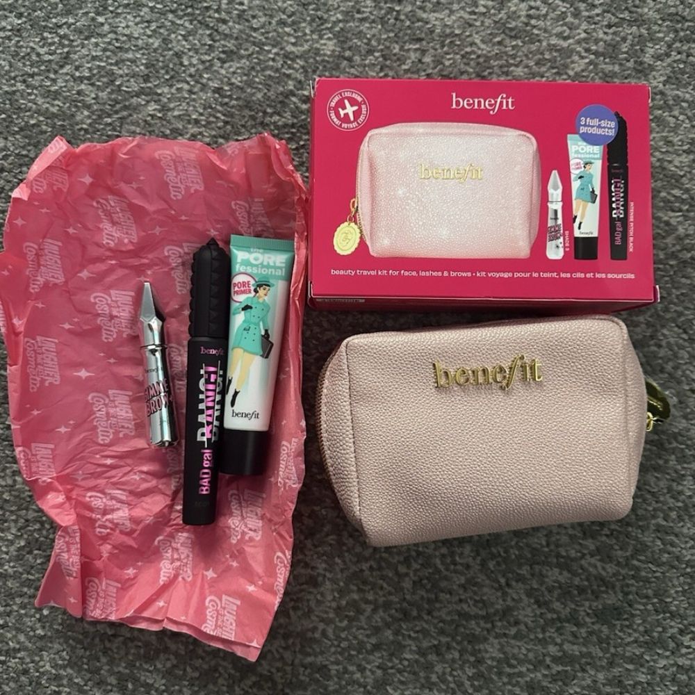 Benefit Beauty Travel Kit for Face, Lashes and Brows